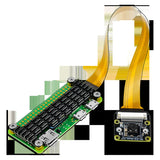 Modulo telecamera CSI OV5647 5MP per Raspberry Pi 4B/5B – 1080p 30 fps, grandangolo 150°, cavo FPC plug-and-play – IA, sicurezza e robotica