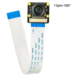 IMX219 camera with 15-pin cable and 160-degree lens